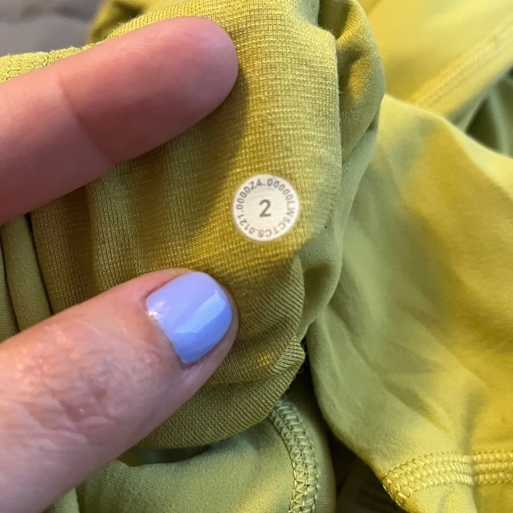 Lululemon Align in Yellow Pear size 2